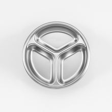 Load image into Gallery viewer, Partition Stainless Microwave-safe Lunch Box - Round No. 2 (280ml)