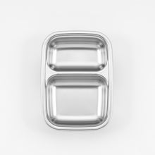 Load image into Gallery viewer, Partition Stainless Microwave-safe Lunch Box - Rectangle No. 3 (700ml)