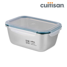 Load image into Gallery viewer, Simple Stainless Microwave-safe Lunch Box - Rectangle 1800ml