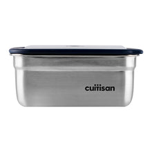 Load image into Gallery viewer, Square Stainless Microwave-safe Lunch Box 1200ml