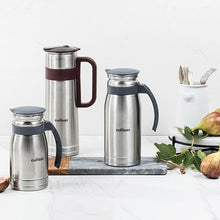 Load image into Gallery viewer, Stainless Steel Water Bottle 1000ml