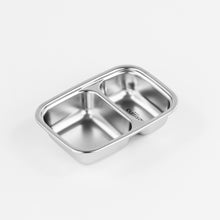 Load image into Gallery viewer, Partition Stainless Microwave-safe Lunch Box - Rectangle No. 3 (700ml)