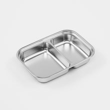 Load image into Gallery viewer, Partition Stainless Microwave-safe Lunch Box - Rectangle No. 4 (1000ml)