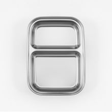 Load image into Gallery viewer, Partition Stainless Microwave-safe Lunch Box - Rectangle No. 4 (1000ml)