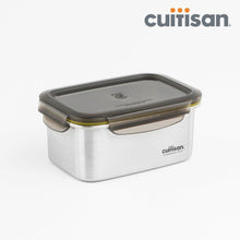 Load image into Gallery viewer, Signature Stainless Microwave-safe Lunch Box - Rectangle 1010ml
