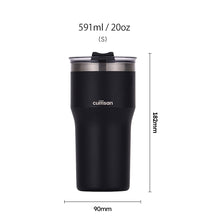 Load image into Gallery viewer, Drive Tumbler Black Small 20oz (591ml)