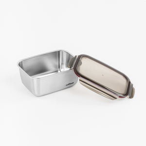 Flora Stainless Microwave-safe Lunch Box - Rectangle 3600ml