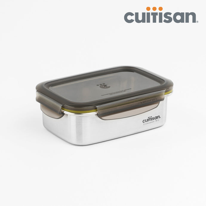 Signature Stainless Microwave-safe Lunch Box - Rectangle 680ml