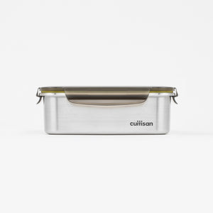 Signature Stainless Microwave-safe Lunch Box - Rectangle 1400ml